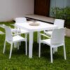 Juego Simil Rattan ×4